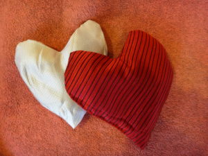hearts for Dream pillows